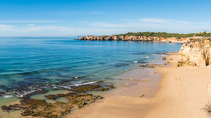 Image showing Praia da Rocha in Portimao, Algarve