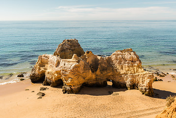 Image showing Praia da Rocha in Portimao, Algarve