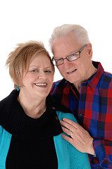 Image showing Portrait of lovely senior couple.