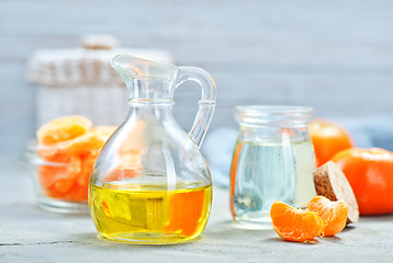 Image showing tangerines oil