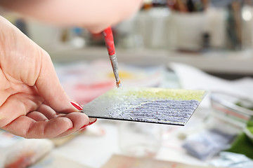 Image showing ceramic pigments Ceramics, ceramic pigment