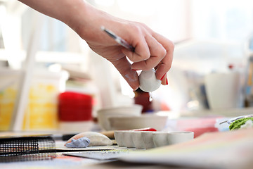 Image showing Shop for plastics, pigments painting