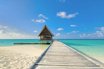 Image showing Island jetty