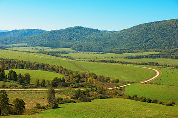 Image showing Road at the mountains