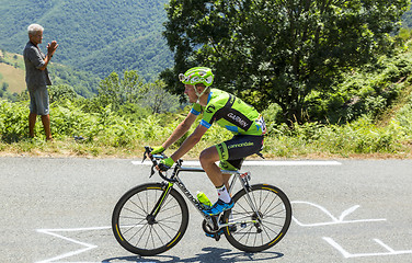 Image showing The Cyclist Dylan van Baarle - Tour de France 2015