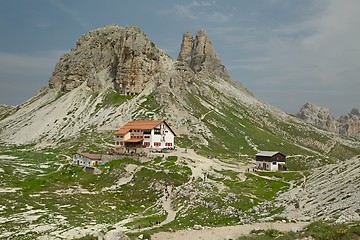 Image showing Dolomites Mountain Landscape