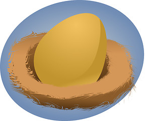 Image showing Nest egg