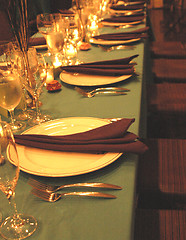 Image showing banquet table 4