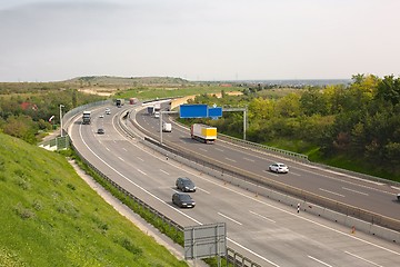 Image showing Highway with low traffic