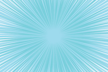 Image showing Blue cool light pop art comic background