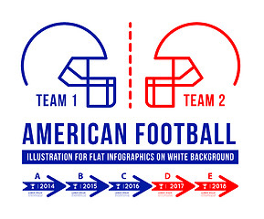 Image showing American football is the history of meetings.