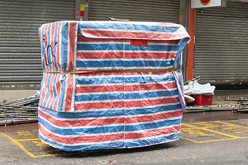 Image showing Closed Street Stall