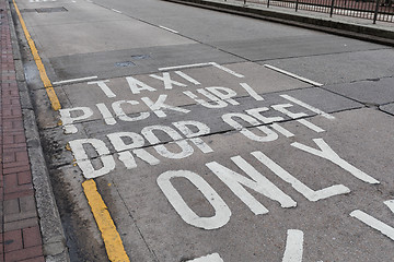 Image showing Taxi Pick Up