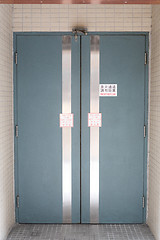 Image showing Double Door