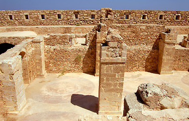 Image showing wall and column in Firka fortress