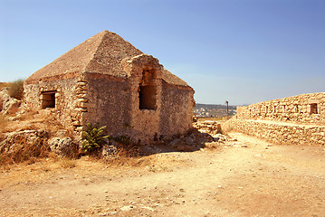 Image showing wall and house in Firka fortress