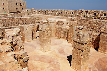 Image showing wall and ruins in Firka fortress