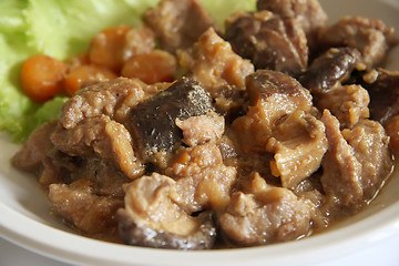 Image showing Pork stew