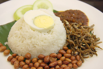 Image showing Nasi lemak