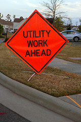 Image showing utility work