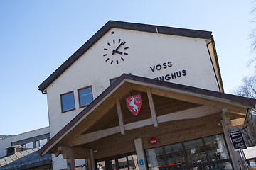 Image showing City Hall of Voss