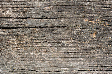 Image showing Old aged wood planks, texture with natural pattern