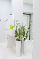 Image showing modern white apartment hallway