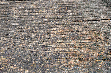 Image showing Old aged wood planks, texture with natural pattern
