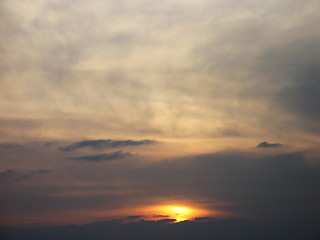 Image showing Sunset skies. Cyprus