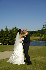 Image showing Wedding couple