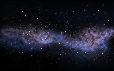 Image showing stars or galaxy in night sky