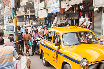 Image showing Taxi, Kolkata