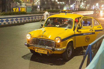 Image showing Kolkata taxi