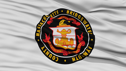 Image showing Closeup of Bridgewater City Flag