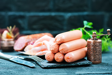Image showing sausages
