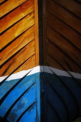 Image showing A Norwegian wooden boat.