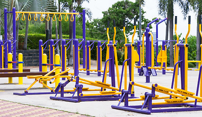 Image showing Fitness park in Thailand