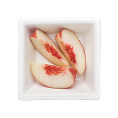 Image showing Sliced peach