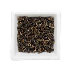 Image showing Oolong tea leaves