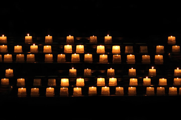 Image showing candles background