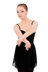 Image showing Woman ballerina ballet dancer