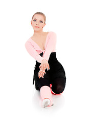 Image showing Woman ballerina ballet dancer