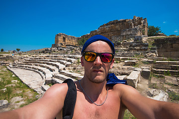 Image showing Portrait of man in Hierapolis