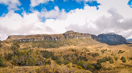 Image showing Hillside with rocks