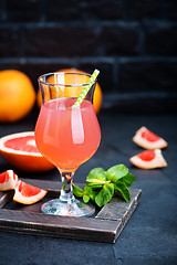 Image showing grapefruit juice