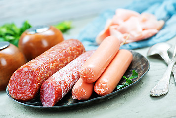 Image showing sausages