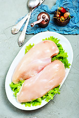 Image showing chicken fillet