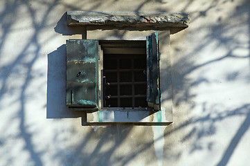 Image showing Small window in the old wall