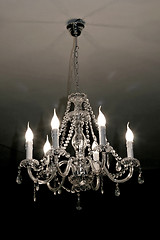 Image showing Chandelier candles