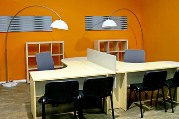 Image showing Office desks